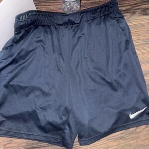Nike navy Athletic Shorts